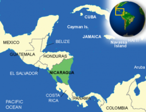  nicaragua map