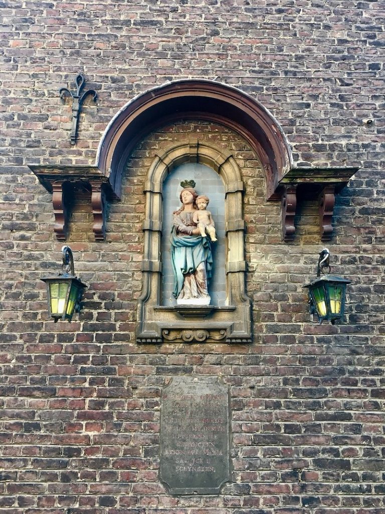 The Groot Begijnhof Sint-Amandsberg, a residentual development and UNESCO site in Ghent, Belgium.