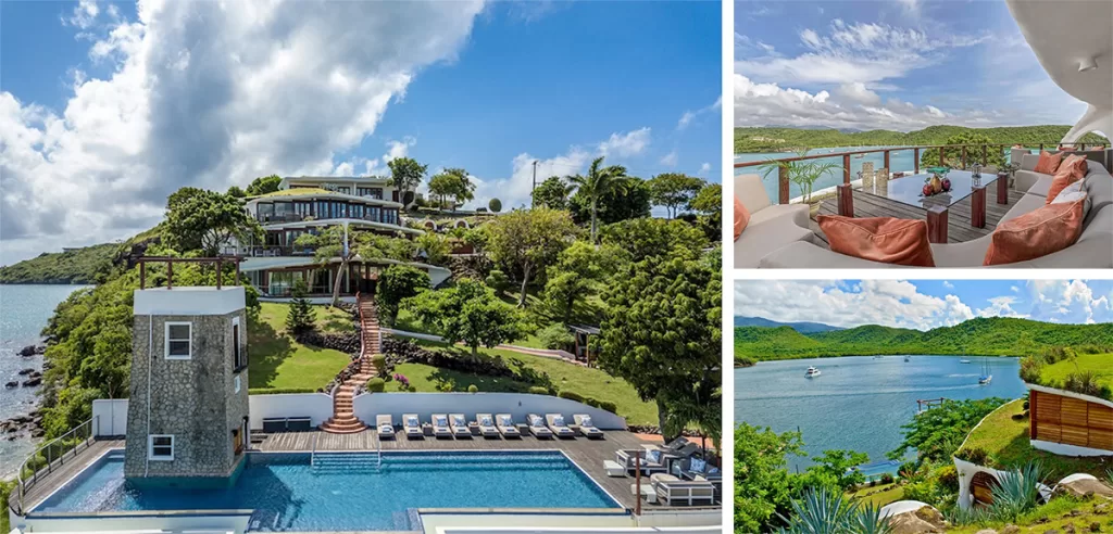 Mount Hartman Bay Estate: Luxurious Mount Hartman Bay Estate with infinity pool and private beach in Grenada