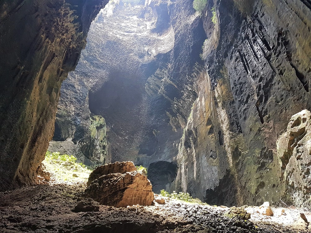 The Domuntung Caves in Borneo.