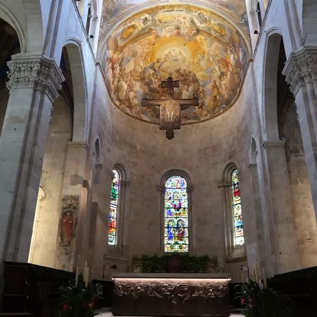 The interior of the Cathedral of San Martino