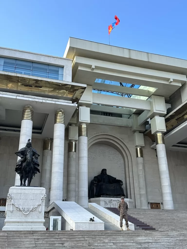 Brutalist architecture in Ulaanbaatar