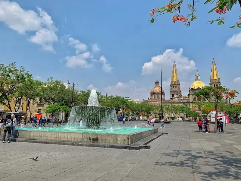 Square in Guadalajara