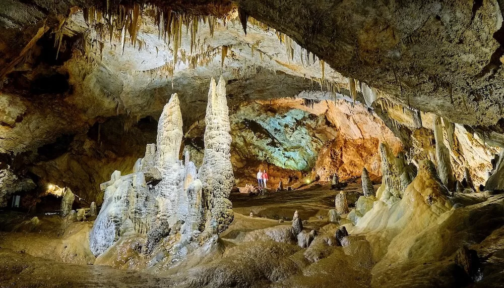 Inside Lipa Cave near Cetinje in Montenegro. Photo courtesy of iStock/makaule.