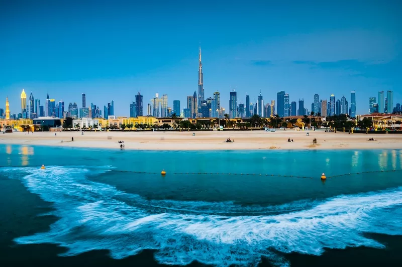 Jumeirah beach in Dubai. Photo courtesy of iStock/Stefan Tomic.