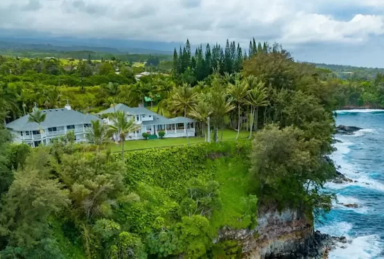 A view of the Hamakua Hotel.