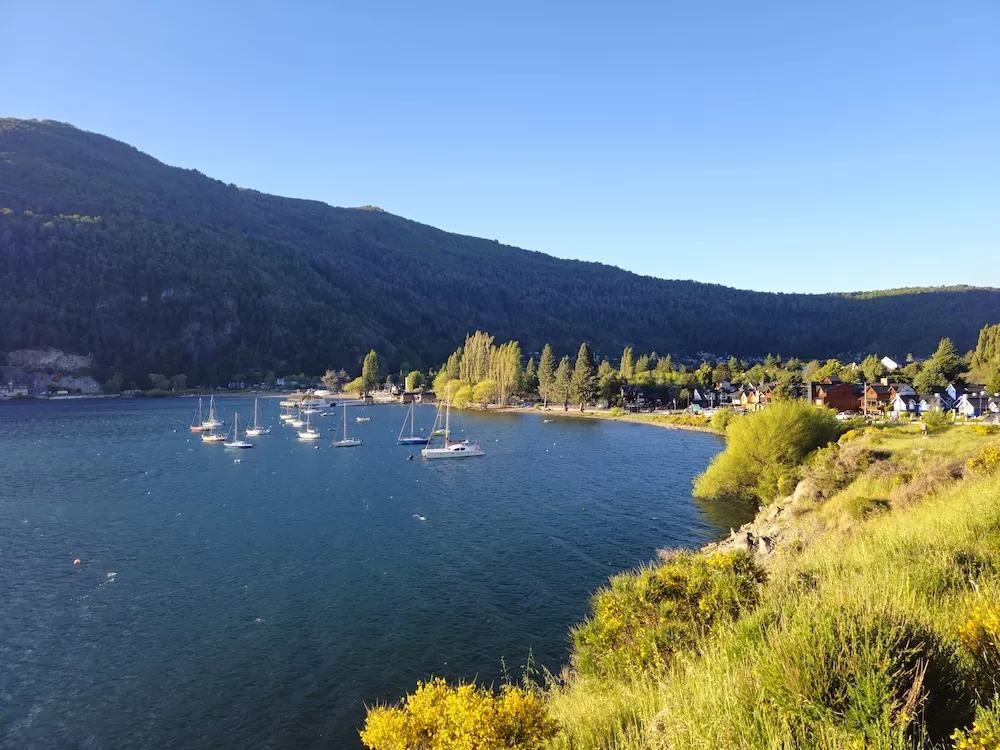 The view from San Martin de los Andes, Patagonia Argentina