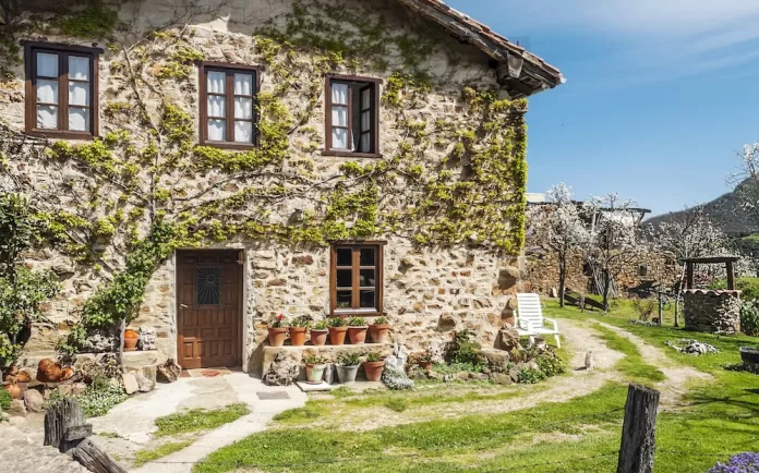 A mountain home in Potes, Spain.