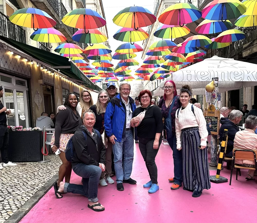 On a scouting trip with the Expatsi crew in Lisbon.