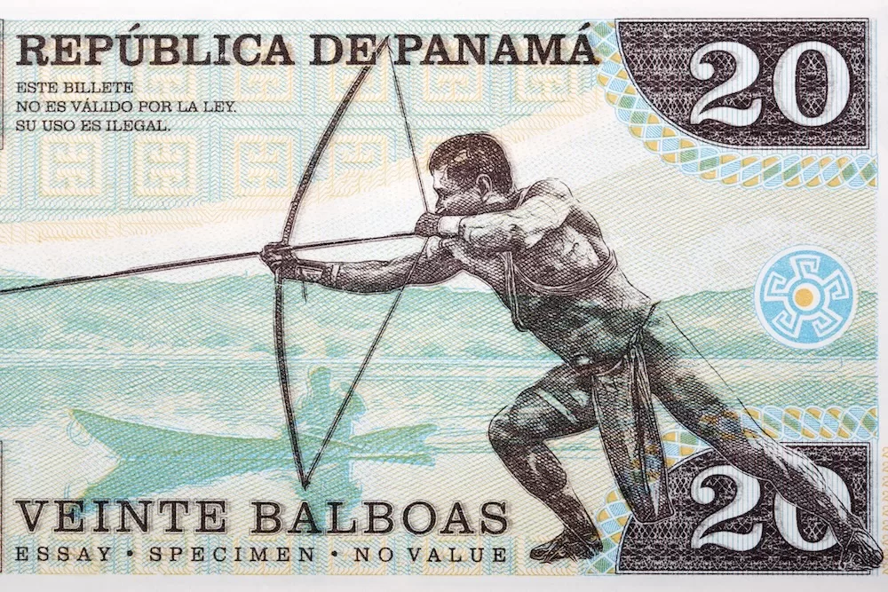 A Panamanian Balboa bill. Image courtesy of iStock/johan10.