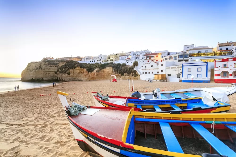 Carvoeiro beach, Algarve, Portugal.