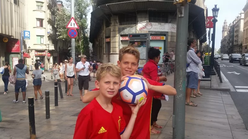 Soccer featured prominently in our kids’ move abroad.