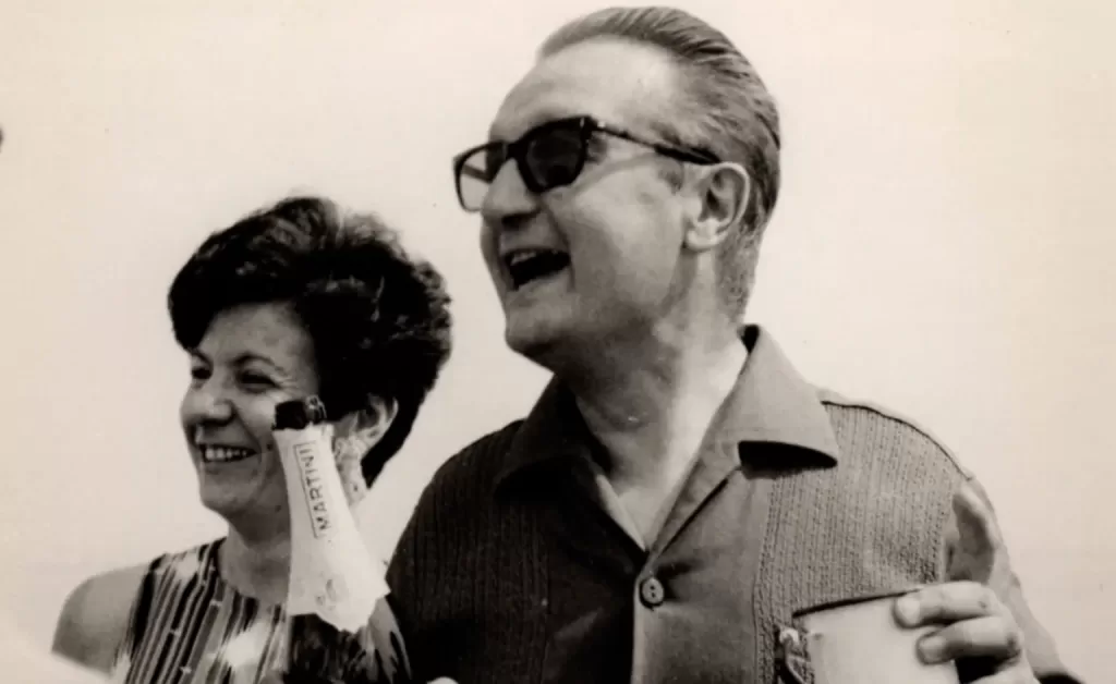 Gabriella and Giorgio Rosa.