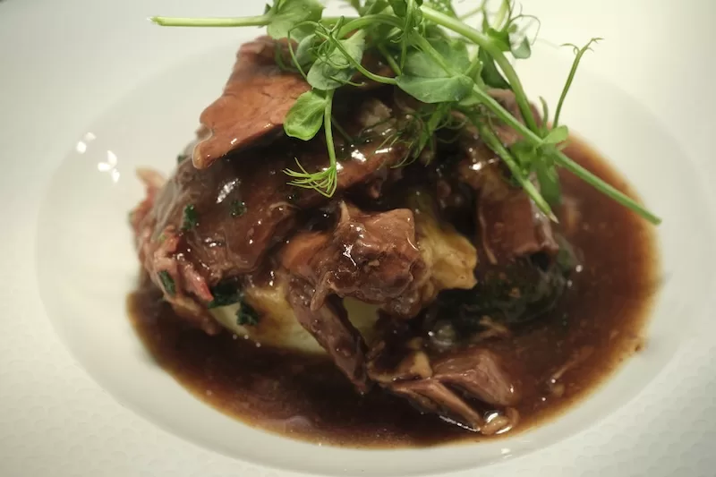 A rich and indulgent boeuf bourguignon, the perfect French romantic meal.