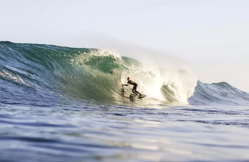 A surfer’s paradise.